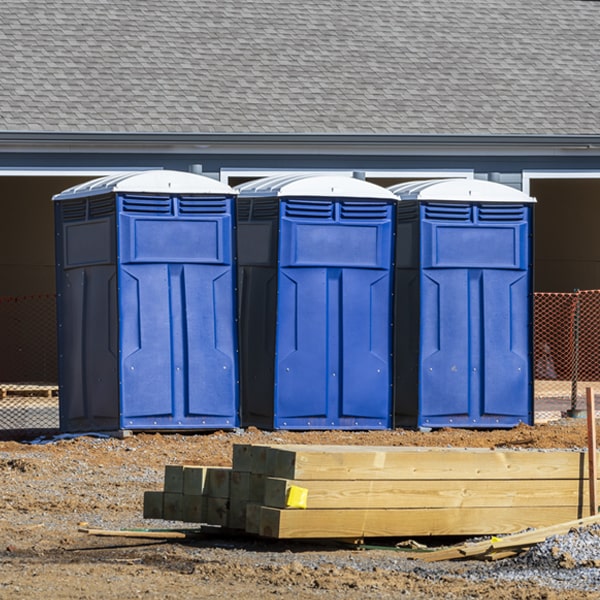 do you offer hand sanitizer dispensers inside the porta potties in Spillville Iowa